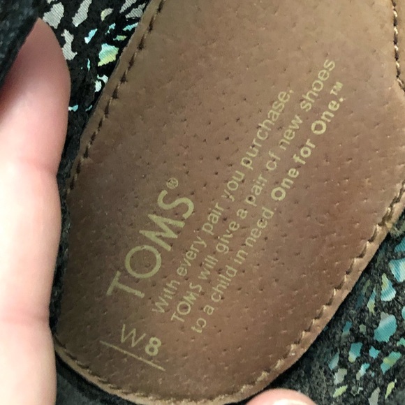 TOMS Black Lace Vans - Picture 4 of 4